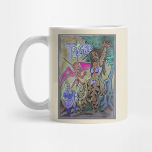 El Tigre by BennettBlackLight Mug